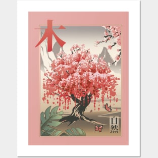 Sakura Dreams: Japanese-Inspired Art for Nature Lovers! Posters and Art